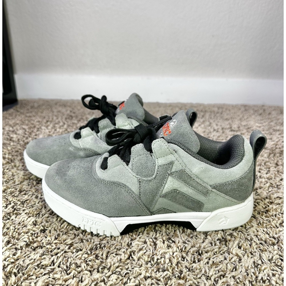 Epic Dash Grind Shoes Men's Size 5 Gray Sneakers Skateboarding